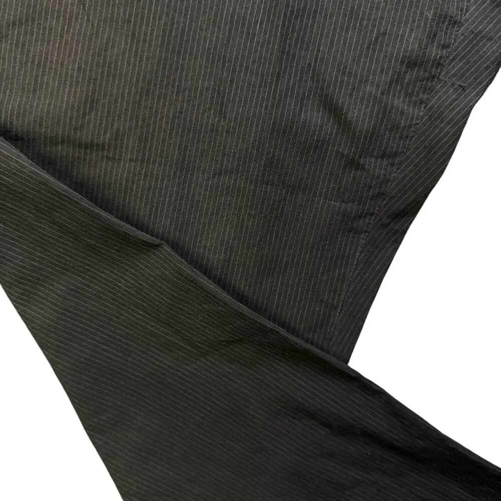 J.Crew Slim Bedford Seersucker Pants Mens 32x30 Navy Blue White Pinstripe Chino